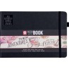 BLOCCO 21*14.8 140G 80 FOGLI NERI SAKURA 9414004