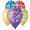 PALLONCINO 12'' GS110 TANTI AUGURI ASS. GEMAR 100PZ