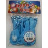 PALLONCINO 12'' IL MIO BATTESIMO CELESTI 20PZ
