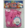 PALLONCINO 12'' IL MIO BATTESIMO ROSA 20PZ