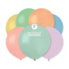 PALLONCINO 19'' G150 MACARON ASSORTITO 080M 25PZ