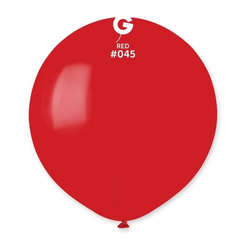 PALLONCINO 19'' G19 ROSSO 045 GEMAR 25PZ