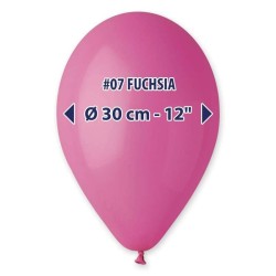 PALLONCINO 12'' G110 FUCSIA 007 GEMAR 100PZ