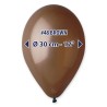 PALLONCINO 12'' G110 MARRONE 048 GEMAR 100PZ