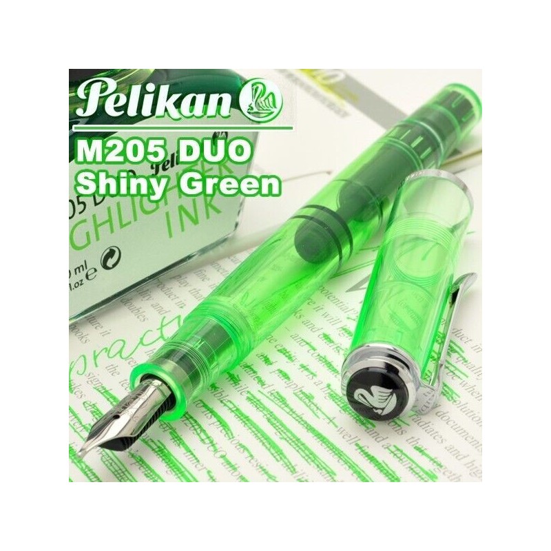 STILOGRAFICA PELIKAN M205 DUO Highlighter Neon GREEN