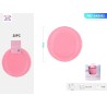 PIATTI DI CARTA MONOCOLORE ROSA 18CM 20PZ