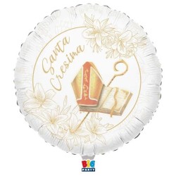 PALLONCINO 18" MYLAR SANTA...