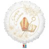 PALLONCINO 18" MYLAR SANTA CRESIMA