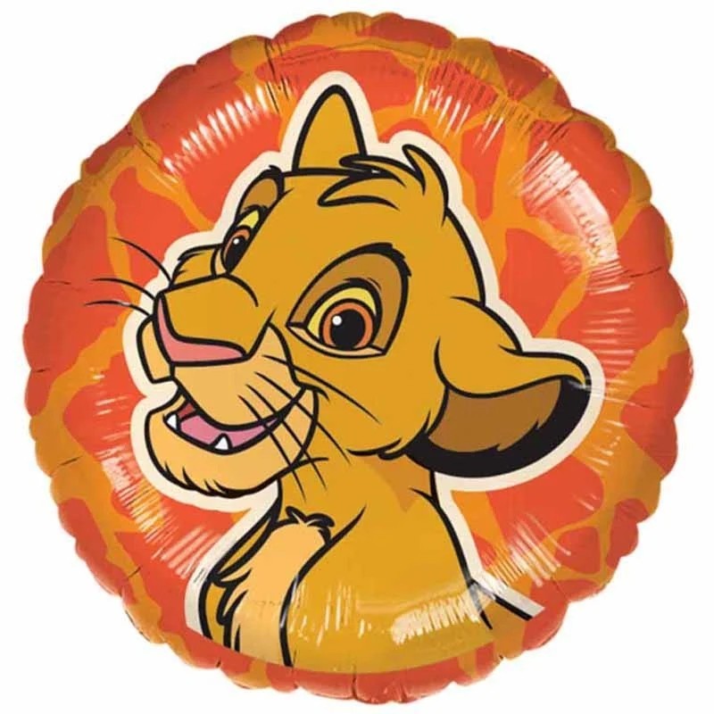 PALLONCINO 18" MYLAR RE LEONE DISNEY LION KING