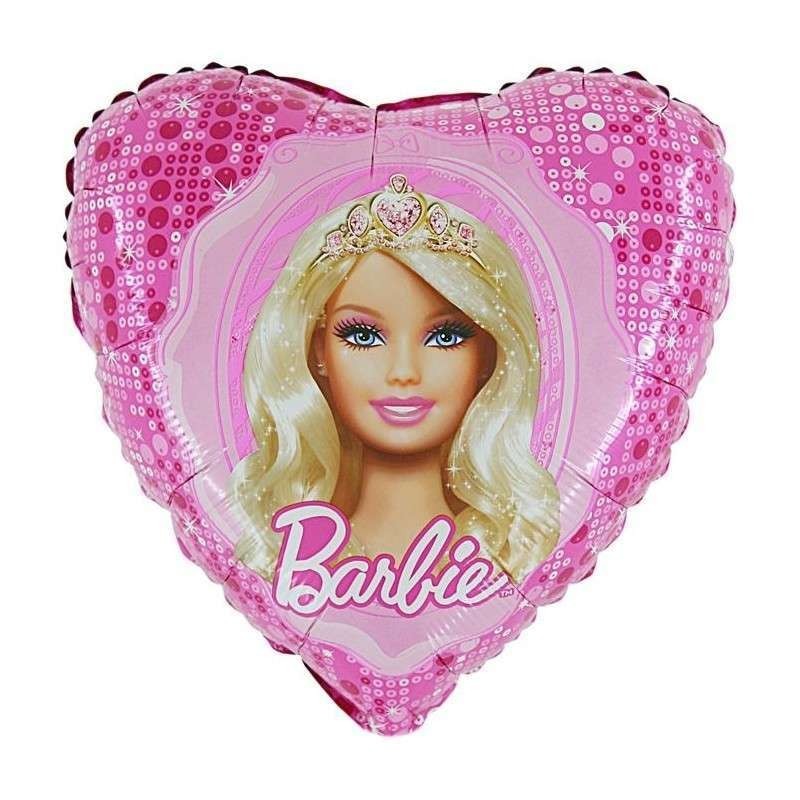 PALLONCINO 18" MYLAR BARBIE PRINCESS