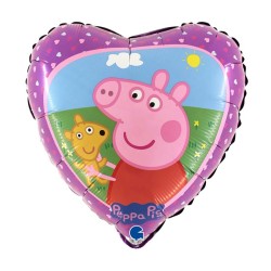 PALLONCINO 18" MYLAR CUORE...